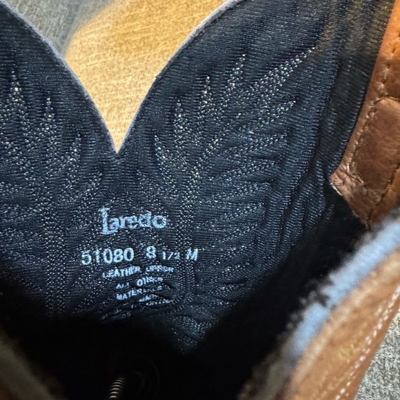 Laredo Abby Collection Women’s Western Brown Leather Boots 51080 Size 8.5 - Picture 8 of 12